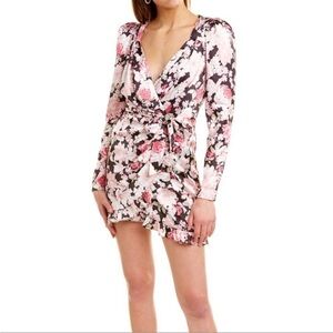 NWT Bardot Samara Rose Garden Wrap Dress - Size 4